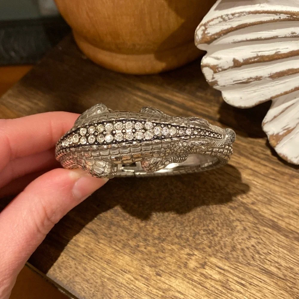 Brighton Silver Textured Bracelet - Picture 2 of 3